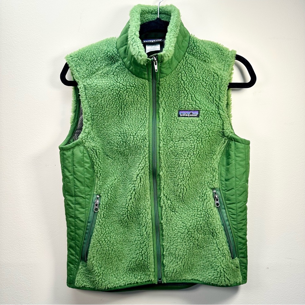 Patagonia Women's Bright Green Fleece Vest